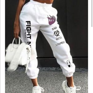 Fight night sweatpants